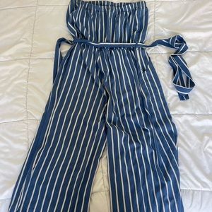 Stripped romper